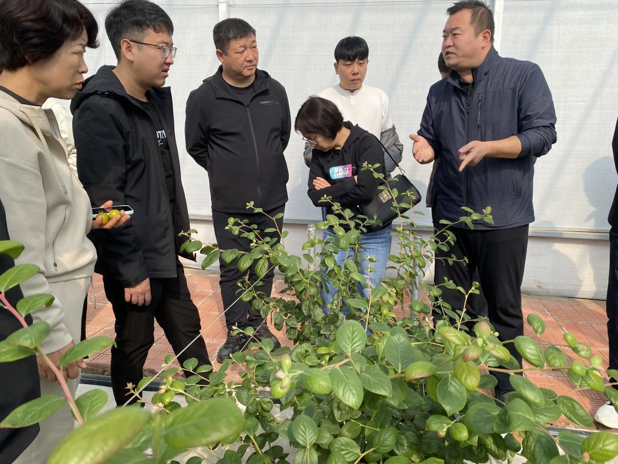 吉林省延边州考察团莅临棚联棚考察智慧农业
